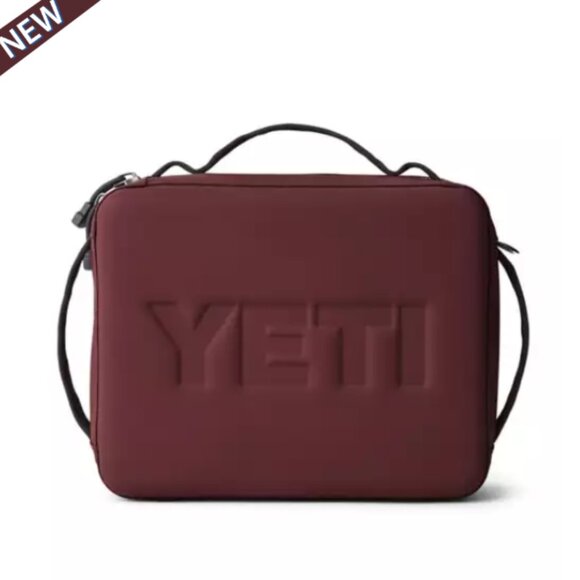 🔥🔥🔥 NWT Yeti Daytrip Lunch Box - Wild Vine Red - Picture 2 of 4